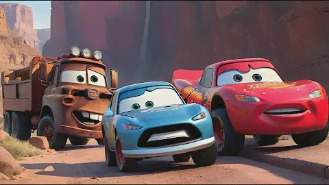 Lightning McQueen - Grand Canyon Race with Mater