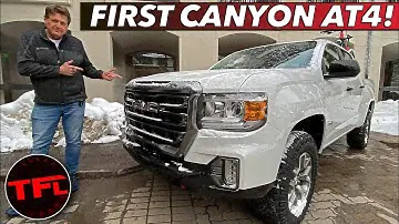 Is The New 2021 GMC Canyon AT4 a Better Colorado ZR2?