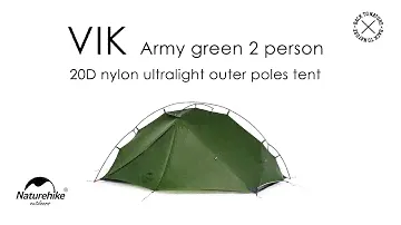 Naturehike VIK Army green 2 person