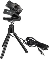 Canyon Web-камера для компьютеров Canyon C6 со штативом 2K Quad HD черный web-камера