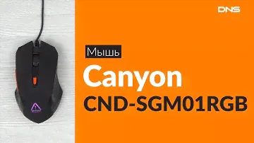 Распаковка мыши Canyon CND-SGM01RGB/ Unboxing Canyon CND-SGM01RGB