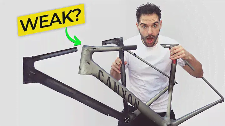 I Cut a High End Canyon Carbon Fiber Frame in Half... Here Is What I Found!