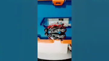 Hot Wheels Canyon Carver Red motorcycle 🏍 🤩