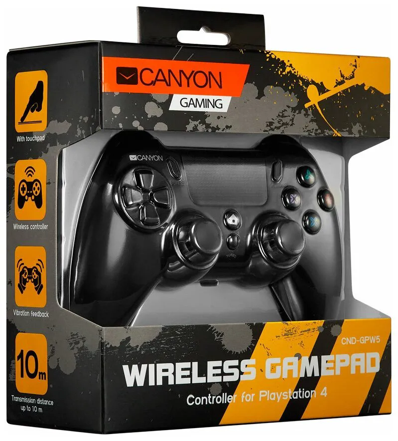 Canyon Геймпад Canyon GP-W5 с тачпадом для PS4 CND-GPW5 игровой манипулятор-3