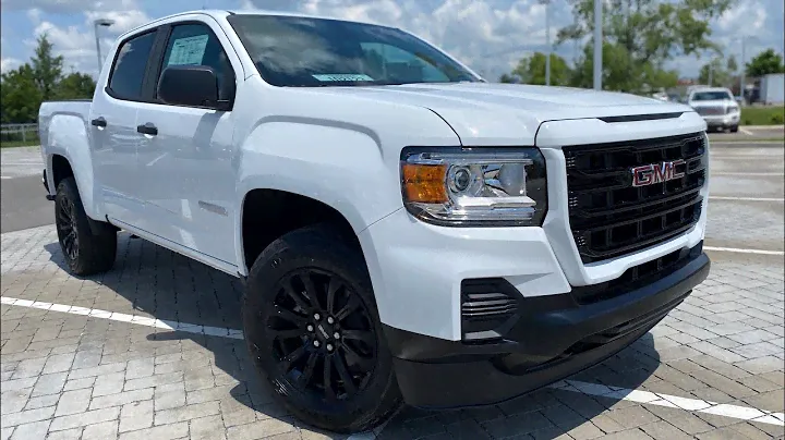 2021 GMC Canyon Elevation Standard 3.6 2WD Test Drive & Review