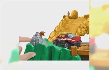 Игровой набор Matchbox Canyon Adventure Playset-0