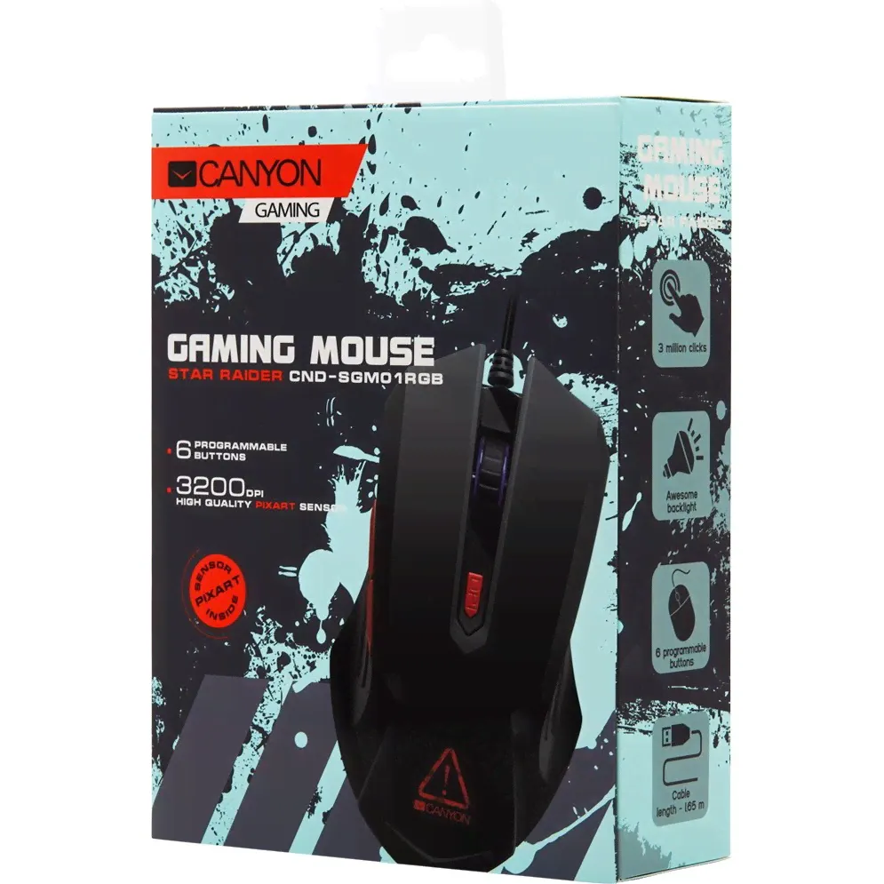 Canyon CND-SGM01RGB мышка