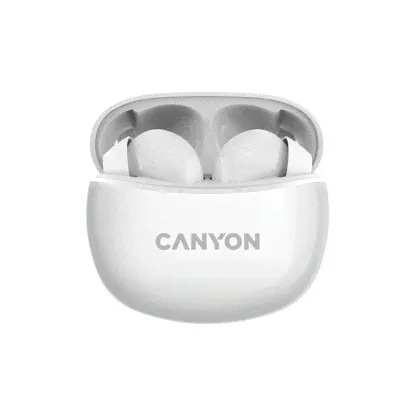 Беспроводные наушники Canyon CNS-TWS5W White