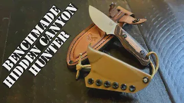 Fixed Blade EDC Knife - Benchmade Hidden Canyon Hunter