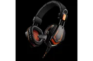 Гарнитура CANYON Gaming headset 3.5mm jack with microphone and volume control, with 2in1 3.5mm adapter, cable 2M, Black, 0.36kg