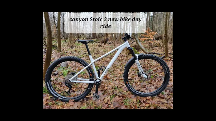 MTB New Bike Day Ride. Canyon Stoic 2 2022.