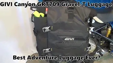 Внедорожный чемодан Givi Canyon GRT709 (лучший чемодан для приключений?)