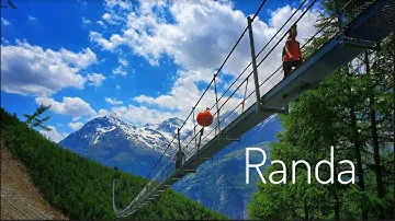 Самый длинный в мире подвесной пешеходный мост в кантоне Вале, Швейцария - дойдем ли мы?