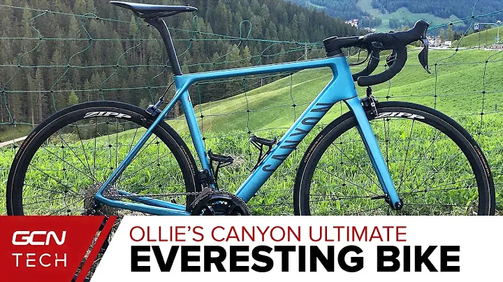 Ollie's Everesting Challenge Bike | Canyon Ultimate CF SLX