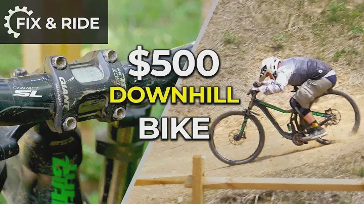 Used Downhill Bike gets Fixed, Ridden, and Named