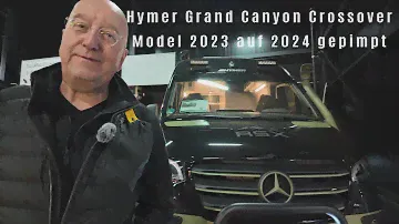Hymer Grand Canon Crossover Model 2023 auf Modell 2024 gepimpt.Alten Hymer auf neues Modell gepimpt.