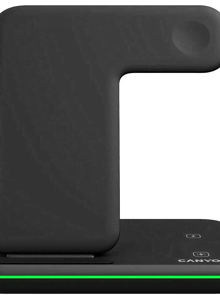 Беспроводное зарядное устройство CANYON WS-303 Black (GX1CNSWCS303B)-0