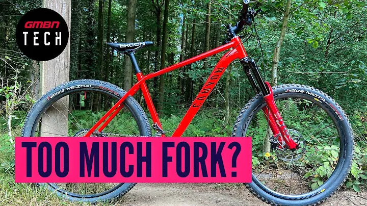 We Put An 180mm Enduro Fork On An XC Bike! | Why NOT To Over Fork Your Bike
