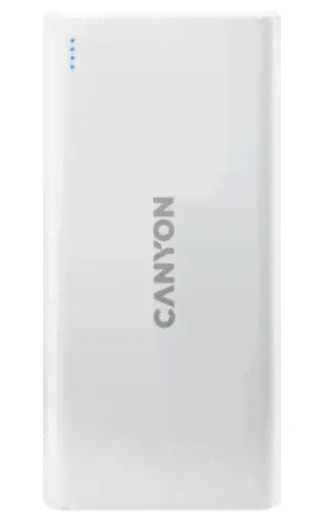 Внешний аккумулятор CANYON PB-106 10000Mah Белый (H2CNECPB1006W)