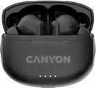 Гарнитура вкладыши Canyon TWS-8 черный беспроводные bluetooth в ушной раковине (CNS-TWS8B)
