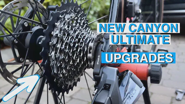 Canyon Ultimate CF SLX 8 (Laura’s upgrades)