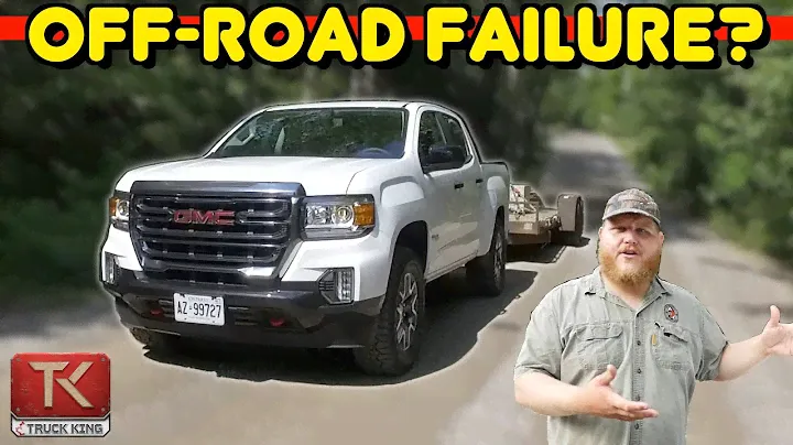 Towing, Off-Roading and Hauling Payload in the 2021 GMC Canyon AT4 - A True Off-Roader?