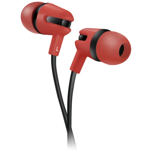 Наушники Canyon CNS-CEP4, mini jack 3.5 mm, red-0
