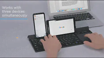 Wireless Keyboard With Touchpad Canyon CND-HBTK7