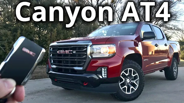 New AT4! 2021 GMC Canyon AT4 Review