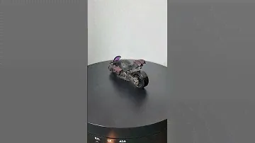 Gaslands "Canyon Carver Motorcycle" is a Modded Hotwheels Matchbox Car for Gaslands