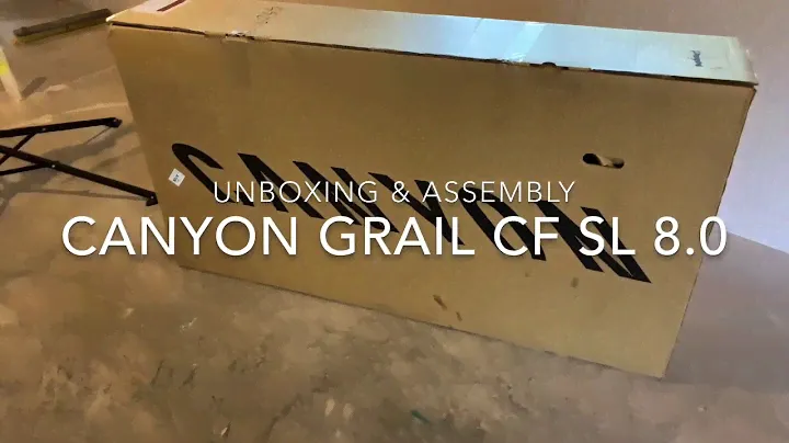 Canyon Grail CF SL 8.0 Unboxing and Assembly
