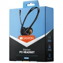 Canyon Гарнитура для ПК CANYON HS-01 3.5mm (CNS-CHS01BO ) 1319187 наушники