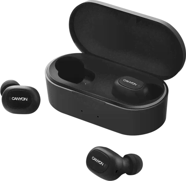 Наушники Canyon CND-TBTHS2B Графитовый черный