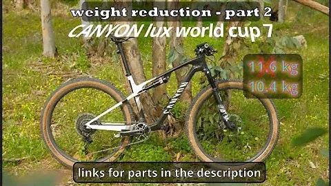 CANYON  LUX WORLD CUP CF7 2023 - 10.4 KG