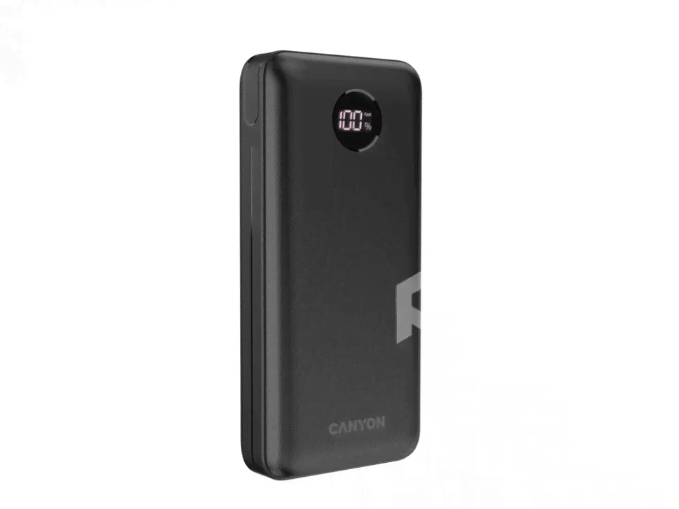 Портативный аккумулятор Canyon PB-2002 (CNE-CPB2002B), черный, арт. 521159