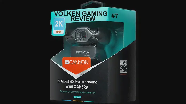 Unboxing/Review Camera WEB - CANYON CNS-CWC6  STREAMING GAMING