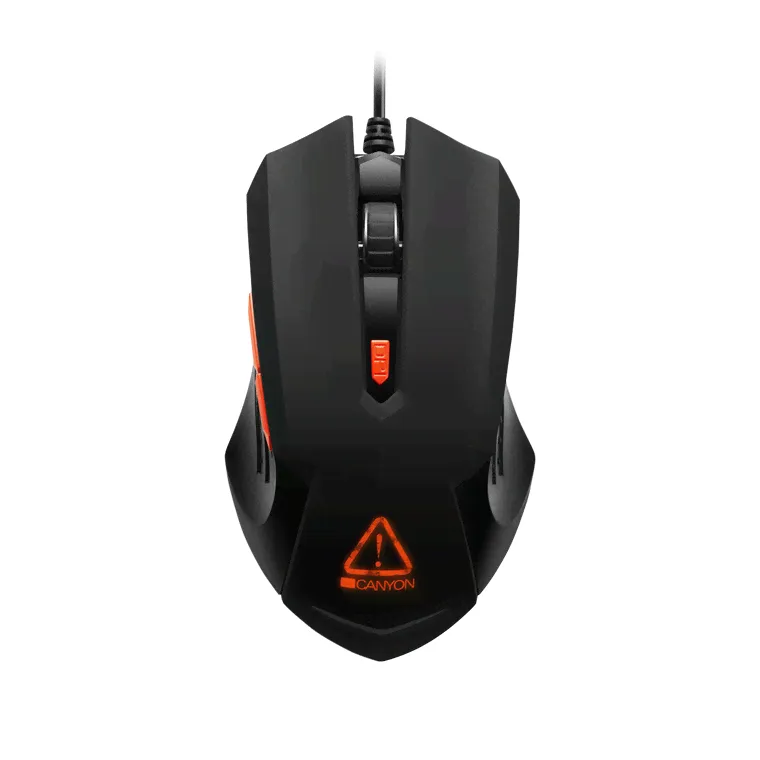 Мышь Canyon CND-SGM01RGB, черный/оранжевый (VT2CNDSGM01RGB)