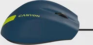 Мышь проводная Canyon M-11 синий USB CNE-CMS11BR (art.: 3920c22aeec32)