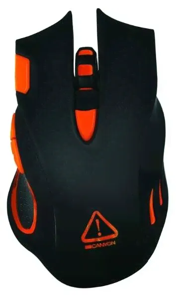 Игровая проводная мышь CANYON Eclector GM-3 черный