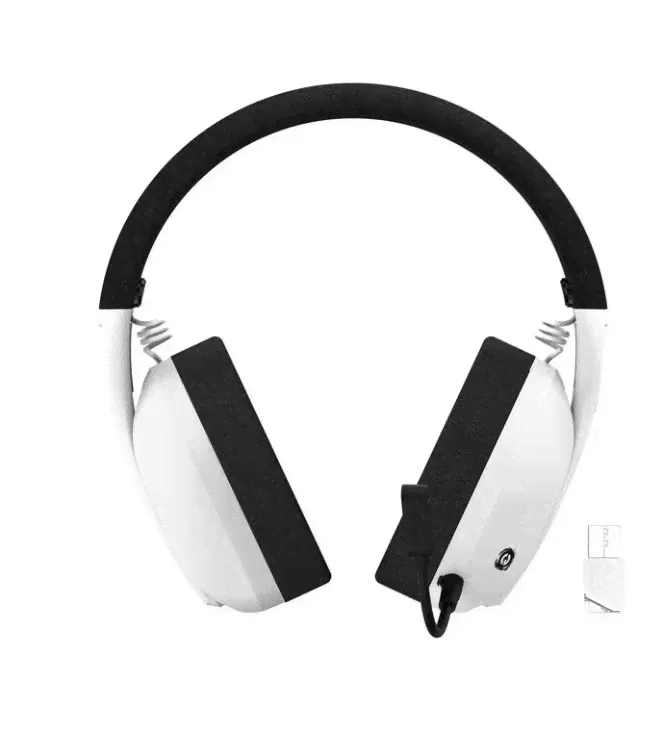 Canyon Наушники беспроводные с микрофоном, Bluetooth, USB Type-C, белый