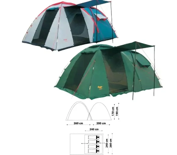 Палатка Canadian Camper GRAND CANYON 4 (WOODLAND)
