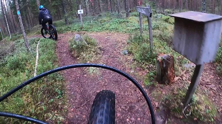 Canyon Dude CF 8 läskipyörällä ajelua