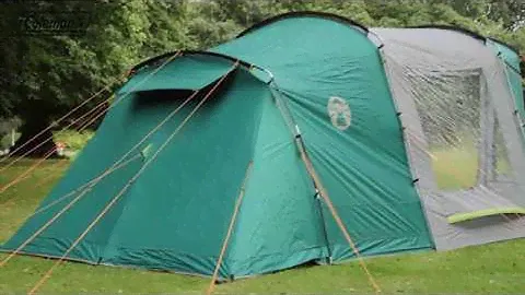 Coleman® Oak Canyon 4 - Familienzelt mit Nachtschwarz-Schlafkabinen - DE