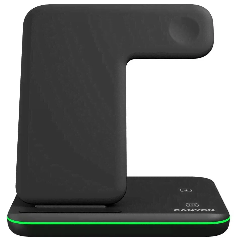 Беспроводное зарядное устройство CANYON WS-303 Black (GX1CNSWCS303B)-2