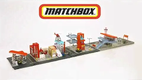 Matchbox Action Drivers Story Builders Play Set (GVY82) แม็ตช์บ๊อกซ์ ชุดของเล่นสถานที่จำลอง คละแบบ
