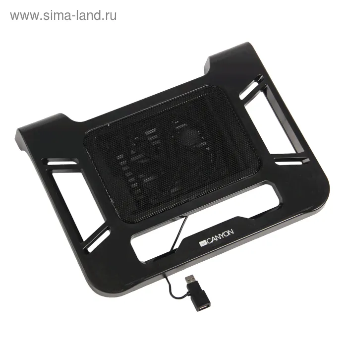 Подставка для ноутбука CANYON CNR-FNS01, до 17", черная