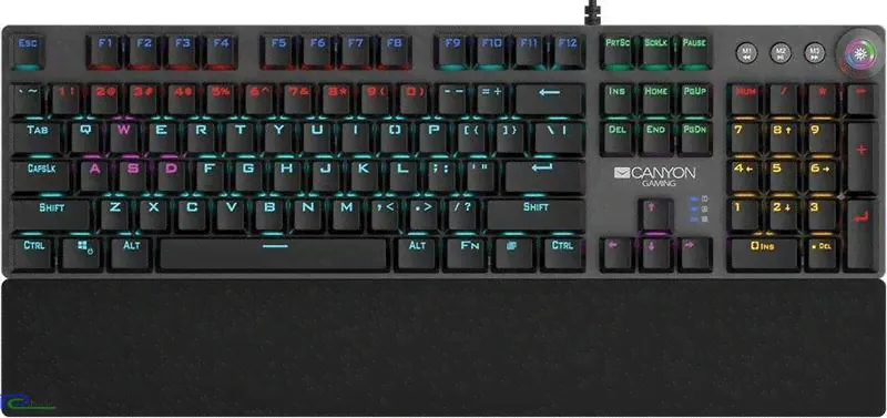 Клавиатура Canyon Nightfall CND-SKB7-RU черный-0