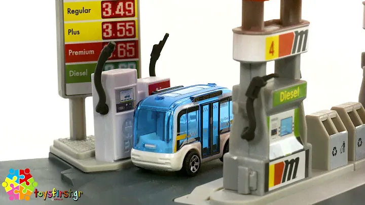 Matchbox Action Drivers™, Μικρά Σετ Δράσης Fuel Station
