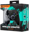 Canyon Беспроводной геймпад Canyon GP-W3 Nintendo Switch / Android / PC / PS3 черный CND-GPW3 игровой манипулятор
