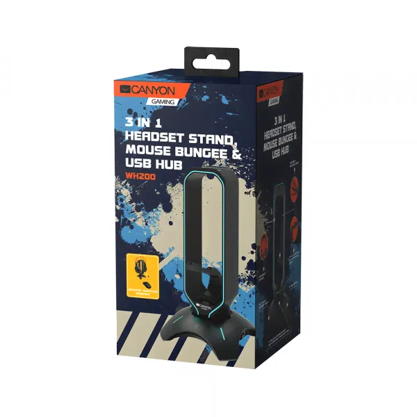Canyon Gaming 3 in 1 Gaming Bungee Black-1